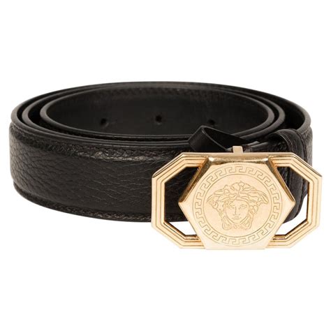 versace medusa head belt|Versace belt size chart.